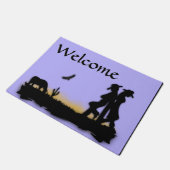 ウエスタンレンジダスク ドアマット (アングル)