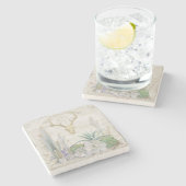 ウエスタンレンジデザートサウスウェストディアアンアントラースカル ストーンコースター (横)