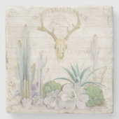 ウエスタンレンジデザートサウスウェストディアアンアントラースカル ストーンコースター (正面)