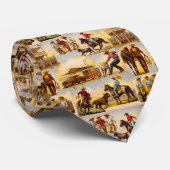 ウエスタンロデオアリーナカウボーイズロープ ネクタイ (ロール)