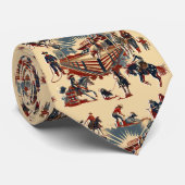 ウエスタンロデオアリーナカウボーイ女性のカーボーイロデオイベント ネクタイ (ロール)