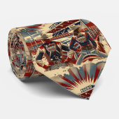 ウエスタンロデオアリーナカウボーイ女性のカーボーイロデオチーム ネクタイ (ロール)