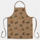 ウエスタンロデオイベントカウボーイズ女性のカーボーイANY COLOR Ap エプロン (正面)