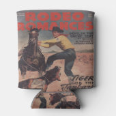 ウエスタンロデオカウボーイカーフローピンロデオロマンス 缶クーラー (裏面)