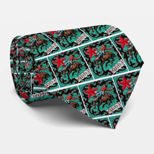 ウエスタンロデオカウボーイブロンクライダーネクタイ ネクタイ (ロール)