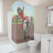 ウエスタンロデオカウボーイ女性のカーボーイマットンブスティング