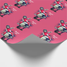 ウエスタンロデオカウボーイ女性のカーボーイマットンブスティング