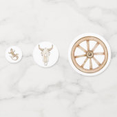 ウエスタンロデオパーティーお祝い コンフェッティ (裏面)