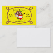 ウエスタンロデオピエロアンドブルビジネスカード 名刺 (正面/裏面)