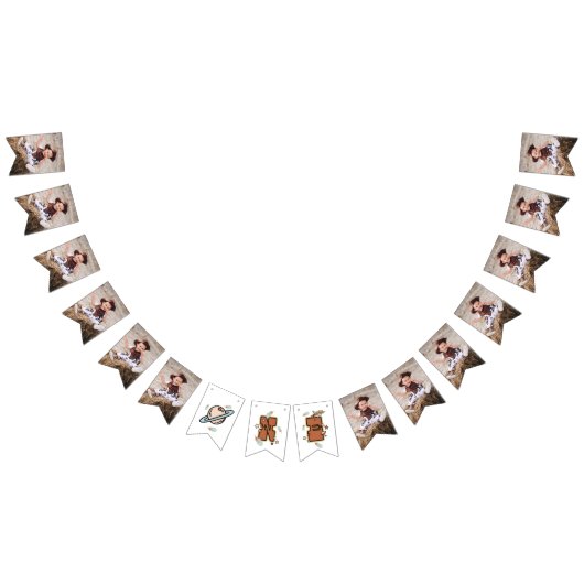 ウエスタンロデオファースト誕生日バンティンフラッグ バンティングフラッグ (全)