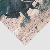 ウエスタンロデオブラックブルカントリーカウボーイ素朴 薄葉紙 (詳細)