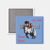 ウエスタンロデオマットンブスティン マグネット (正面/裏面)