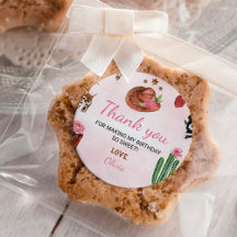 ウエスタンロデオ女性のカーボーイラベル誕生日シール