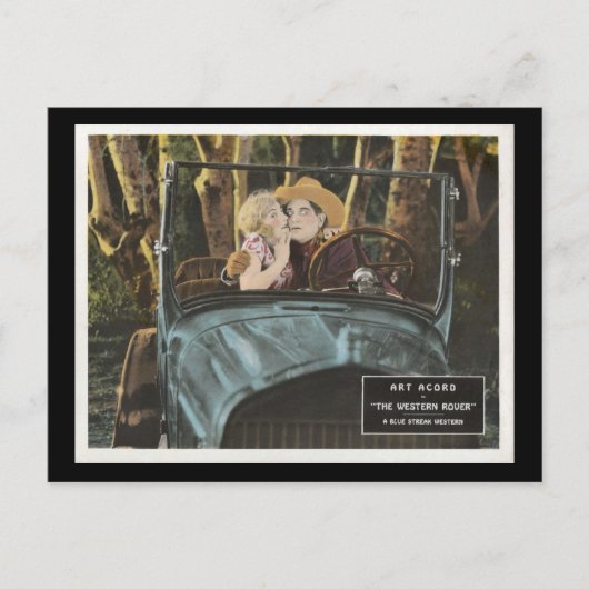 ウエスタンローバー静かフィルム1927 ポストカード (正面)