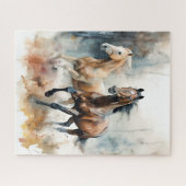 ウエスタンワイルドホースパズル ジグソーパズル (横)