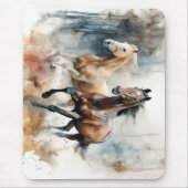 ウエスタンワイルドホースマウスパッド マウスパッド (正面)