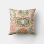 ウエスタンヴィンテージベルトバックルプリント クッション (裏面)