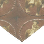 ウエスタンヴィンテージ女性のカーボーイテーブルクロス テーブルクロス (アングル)