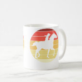 ウエスタン乗馬 女子 コーヒーマグカップ (正面右)
