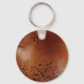 ウエスタン女性のカーボーイフローラドリームキャッチャー誕生日 キーホルダー (裏面)