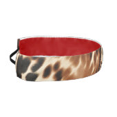 ウエスタン女性のカーボーイブラウンホワイトコウィド アスレチックヘッドバンド (左)