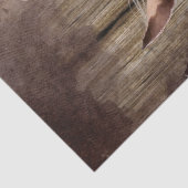 ウエスタン女性のカーボーイ水の色のデコページ 薄葉紙 (詳細)