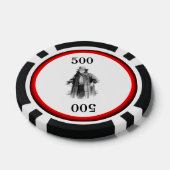 ウエスタン女性のカーボーイ ポーカーチップ (シングル)