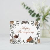 ウエスタン感謝祭秋ハーベストブルスカル シーズンポストカード (スタンド正面)