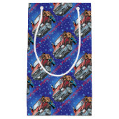 ウエスタン抱き枕カウボーイアンドトラック スモールペーパーバッグ (正面)