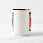 ウエスタン指名手配ポスターマグ ツートーンマグカップ (中央)