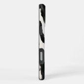 ウエスタン牧場の動物 牛 カントリー iPhoneケース (右側面)