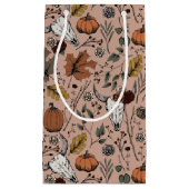 ウエスタン秋ハーベストアンド牛スカル スモールペーパーバッグ (正面)