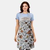 ウエスタン秋ハーベストサンクスギビング料理分隊 エプロン (着用した状態)