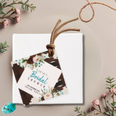 ウエスタン素朴ワイルドフラワーボホサンキュー フェイバータグ