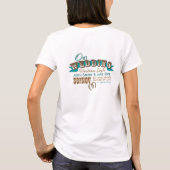 ウエスタン結婚スタイルのTシャツ(BRIDESMAID) Tシャツ (裏面)