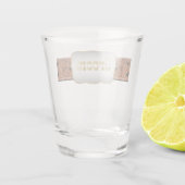 ウエスタン結婚ズベルト及びグルームベルトバックル ショットグラス (裏面)