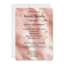 ウエスタン赤面ピンクコフェイクウィドブライダルシャワー