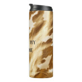 ウエスタン金ゴールドホワイトクリームコウィド タンブラー (回転右)