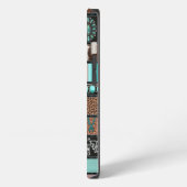 ウエスタン風のスマホケース iPhoneケース (左側面)