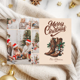 ウエスタン ボウ&ブーツ クリスマス 5 写真
