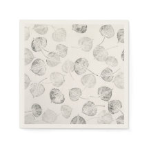 ウエスタン《植物》アスペンリーフプリント©サンディロン