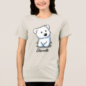 ウエスティ シュウィーティ トライブレンドＴシャツ (正面)