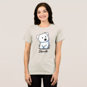 ウエスティ シュウィーティ トライブレンドＴシャツ (正面全面)