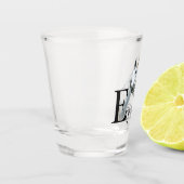 ウエステリアン・ユニコーン側のアイショット・ガラス ショットグラス (左)