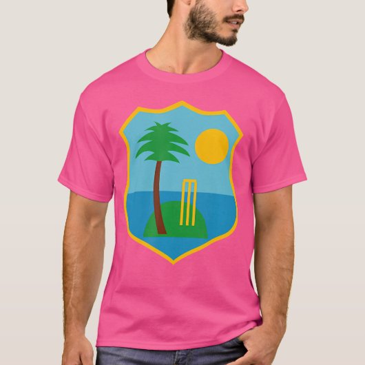 ウエストインディズウィンディーズCricketファン Tシャツ (正面)