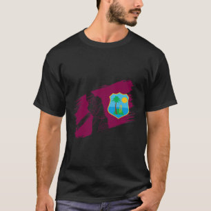 ウエストインディズフラグウエストインディズクリケットファンプレーヤ Tシャツ