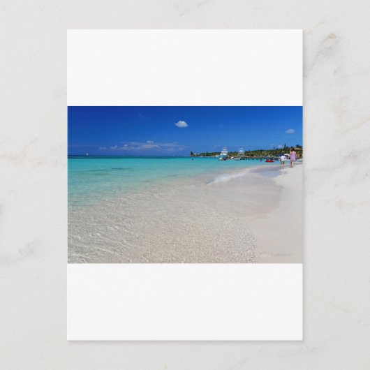 ウエストエンドビーチ.JPG ポストカード (正面)