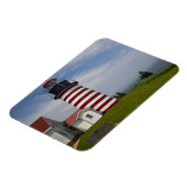 ウエストクードディヘッドライトハウス州パークザザ マグネット (左側)