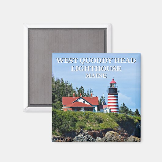 ウエストクードディヘッドライトハウス、メイン マグネット (正面/裏面)