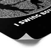 ウエストコーストイーストコーストIスイング両方の社交ダンスダンシン ポスター (角)